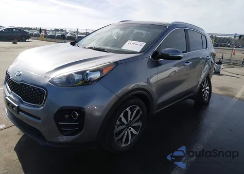 2017 Kia Sportage Ex z USA, uszkodzony, nr VIN KNDPN3AC7H7215081